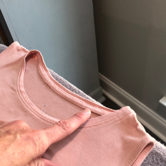 A*NEW*DAY LIGHT PINK SLEEVELESS TANK SIZE M - Picture 6 of 6